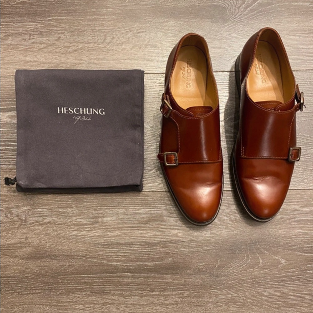 Women's Brown Leather Shoes
French brand Heschung
